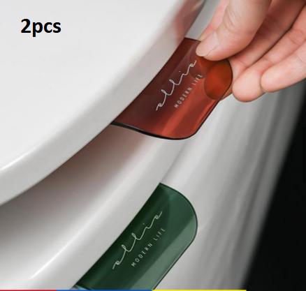 Toilet Seat Lifter | Plastic Hands-Free Toilet Lid Tool Pack of 2