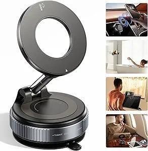 Vacuum Suction Magnetic Bracket – Hands-Free & Compact