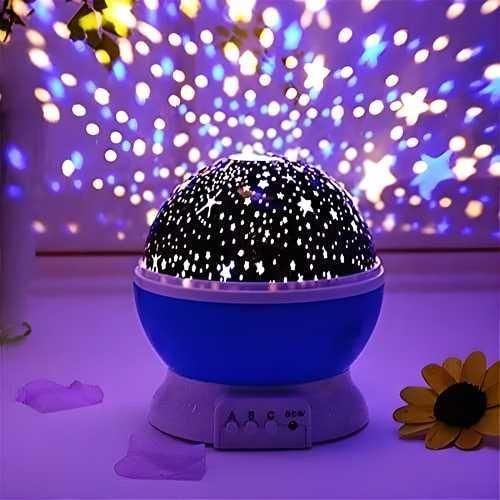 Star Master Rotating 360° Moon Night Light Lamp Projector