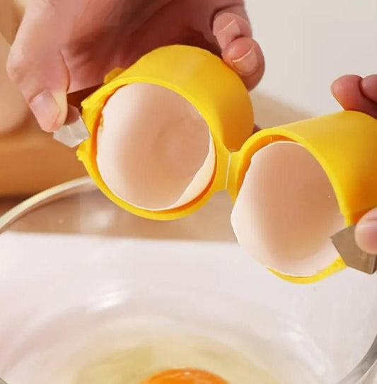 Egg Topper Cutter Tool (Pack of 2) | Easy Egg Cracker & Opener