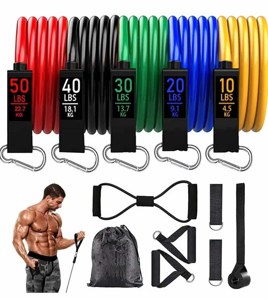 Heavy Resistance Band Set – Professional Workout Fitness Bands
