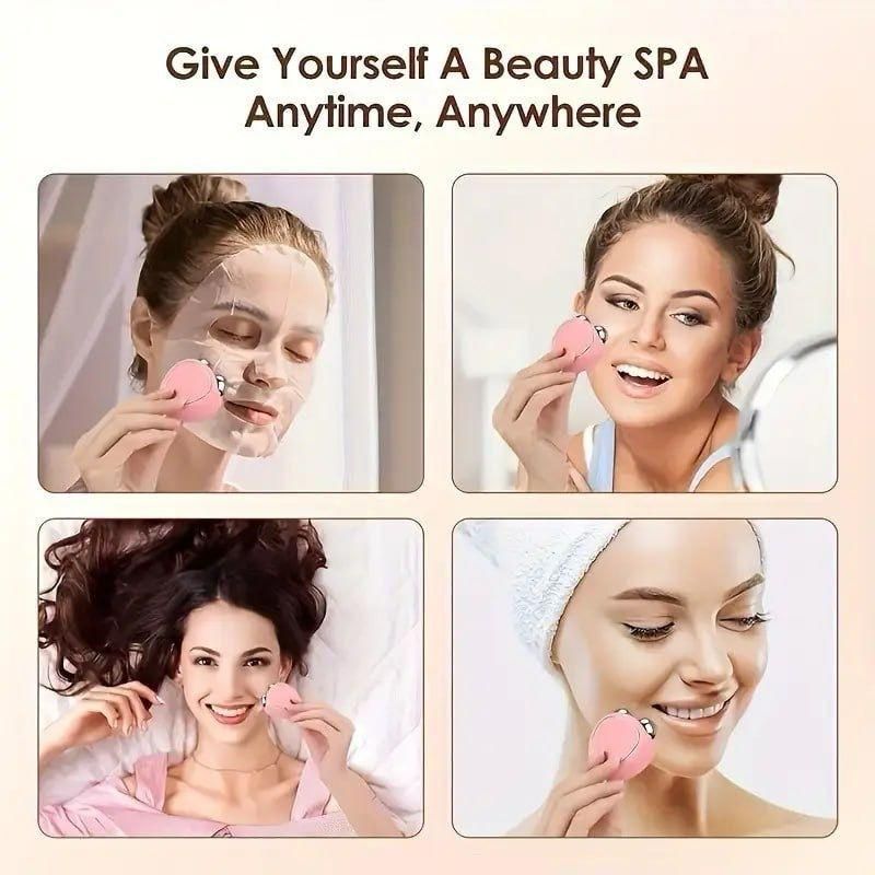Facial V-Shape Massager | EMS Micro-Current & Vibration Skin Care Tool