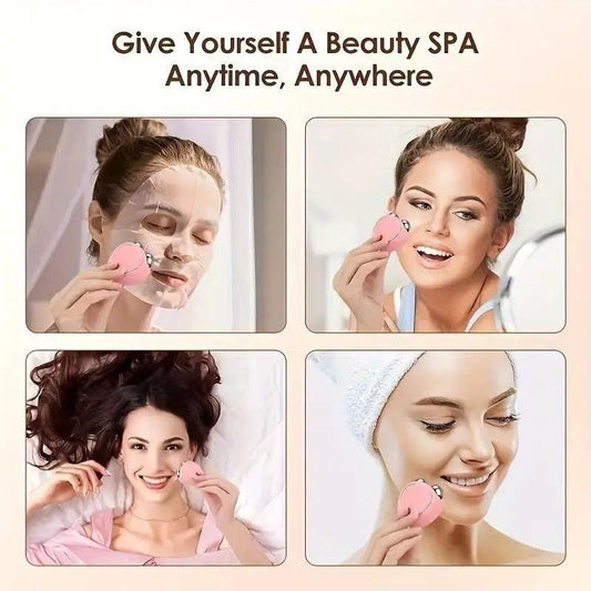 Facial V-Shape Massager | EMS Micro-Current & Vibration Skin Care Tool
