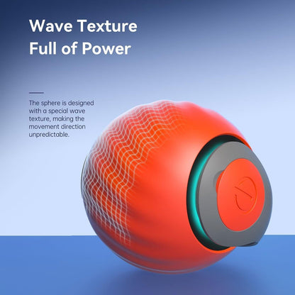 Rolling Ball Cat Toy – Interactive USB Rechargeable Automatic Teaser