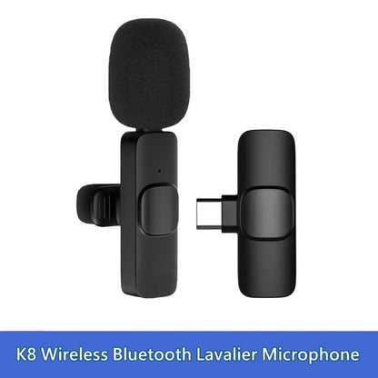 Wireless Lavalier Microphone – Portable & Noise-Cancelling