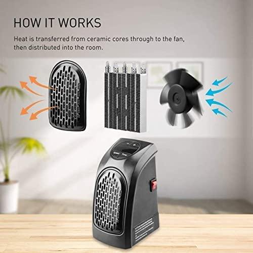 Electric 400W Handy Room Heater – Portable & Plug-In