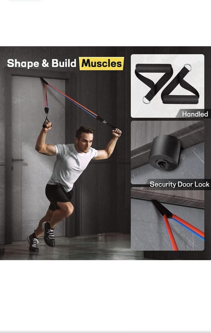Heavy Resistance Band Set – Professional Workout Fitness Bands