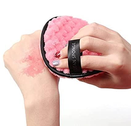 Microfiber Reusable Makeup Removal Sponge Pads – Pack of 3