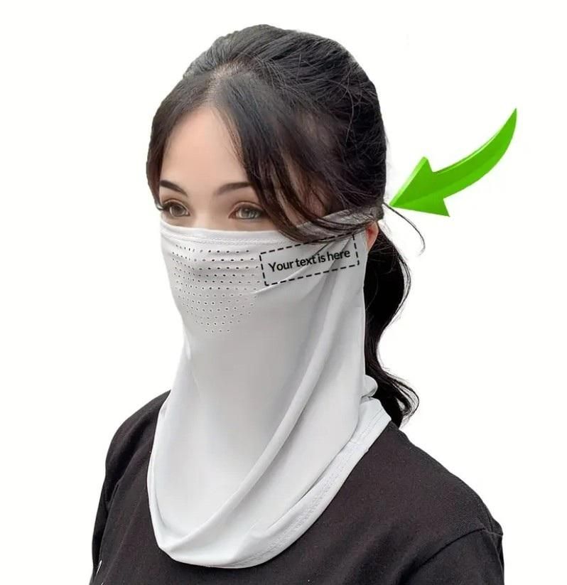 Neck Length Anti-Dust Filter Mouth Mask | Breathable Summer Face Protection