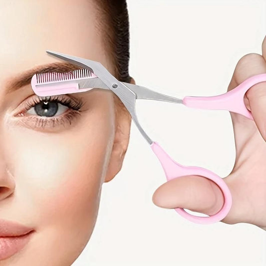Eyebrow Trimmer with Comb Set – Precise Grooming Tool