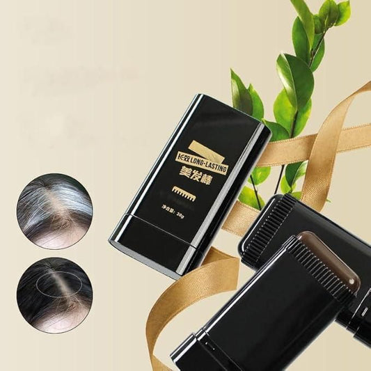 White Hair Touch-Up Comb | 2-in-1 Portable Hair Dye for Quick Coverage