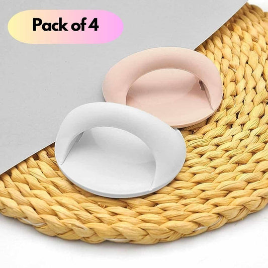 Self Stick Instant Handle | Pack of 4 Multi-Purpose Cabinet & Toilet Handles