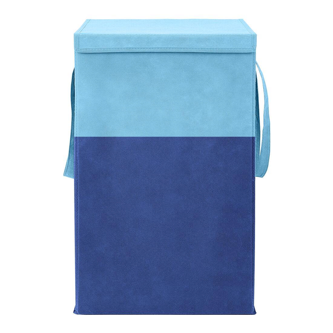 Foldable Laundry Bag with Lid & Handle | Fabric Laundry Basket