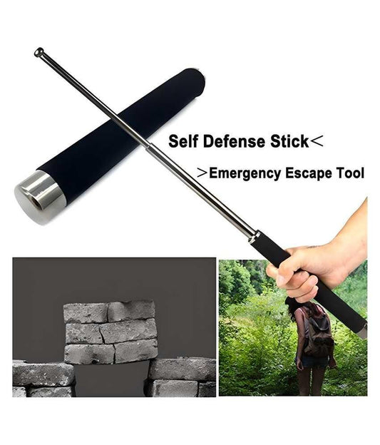 Vishou Self Defence Tactical Rod – Heavy Metal & Extendable