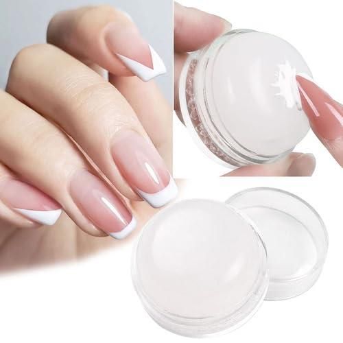 Silicone Nail Stamper – Clear Jelly Nail Art Tool