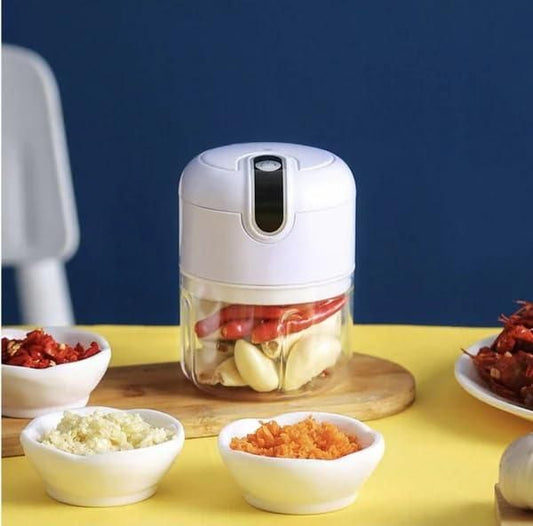 Mini Electric Garlic Chopper | Portable Food Processor