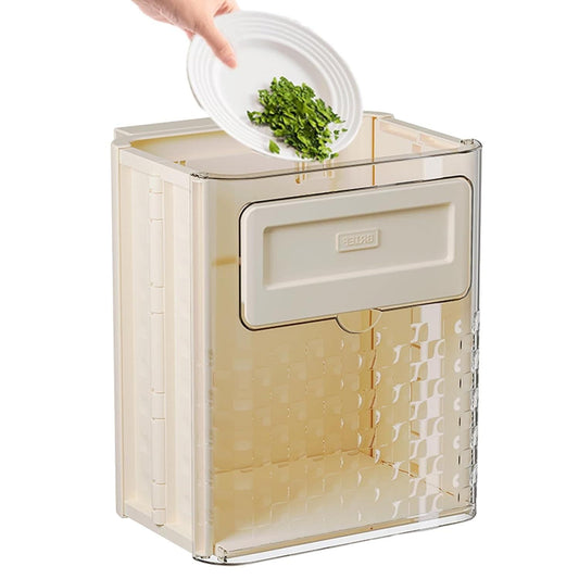 Foldable Wall Mounted Trash Can | Space-Saving Kitchen & Bathroom Bin