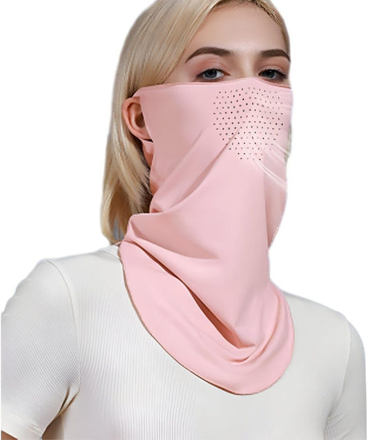 Neck Length Anti-Dust Filter Mouth Mask | Breathable Summer Face Protection