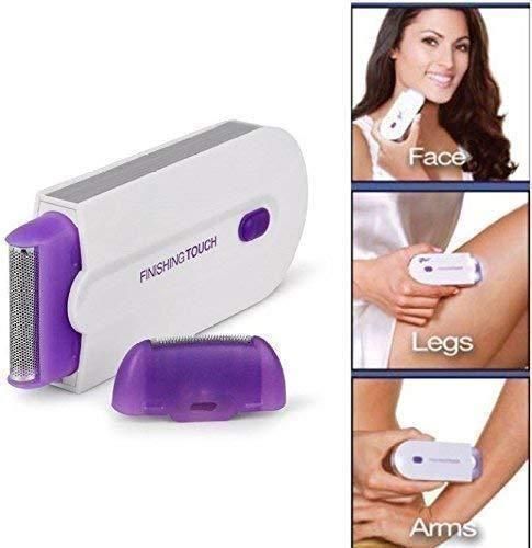 Rechargeable Painless Hair Remover Trimmer | Facial & Body Grooming for Men & Women