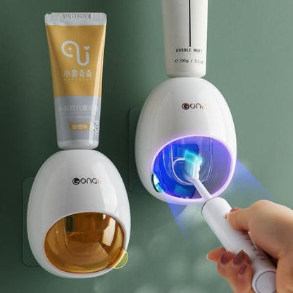 Toothpaste Dispenser | Mess-Free Plastic Squeezer for Kids & Adults