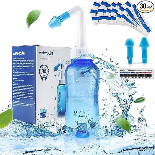 Neti Pot for Sinus Cleaning | BPA-Free Nose Wash for Adults & Kids