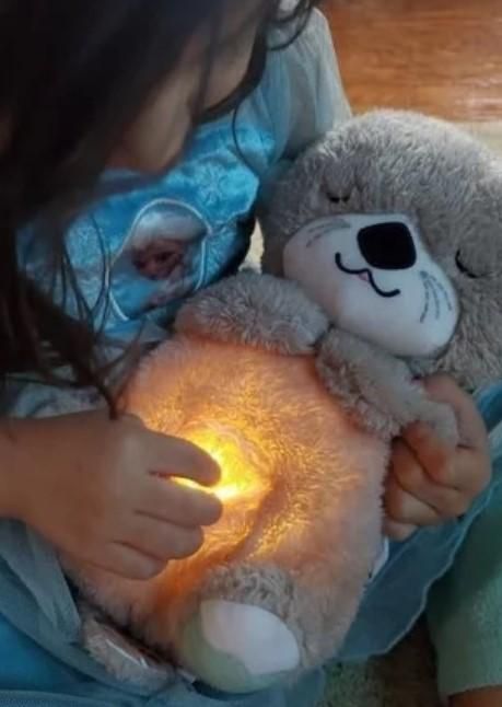 Breathing Teddy Bear with Soothing Music | Comfort Plush for Relaxation