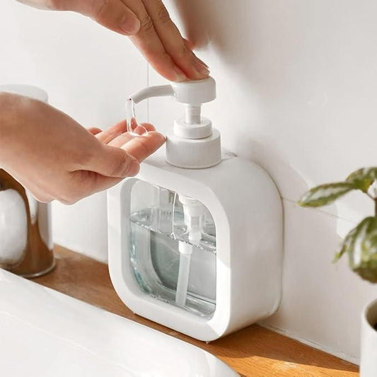 Plastic Empty Bottle Soap Dispenser | Large-Capacity Bathroom & Kitchen Bottle