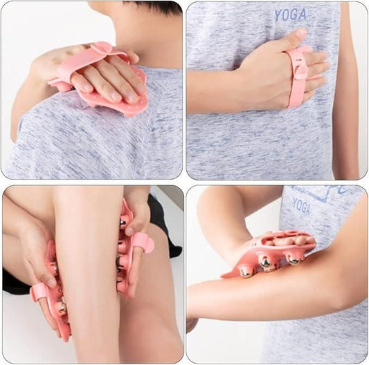 Anti-Cellulite Muscle Pain Relief Massage Ball & Gloves | Full Body Relaxation Tool
