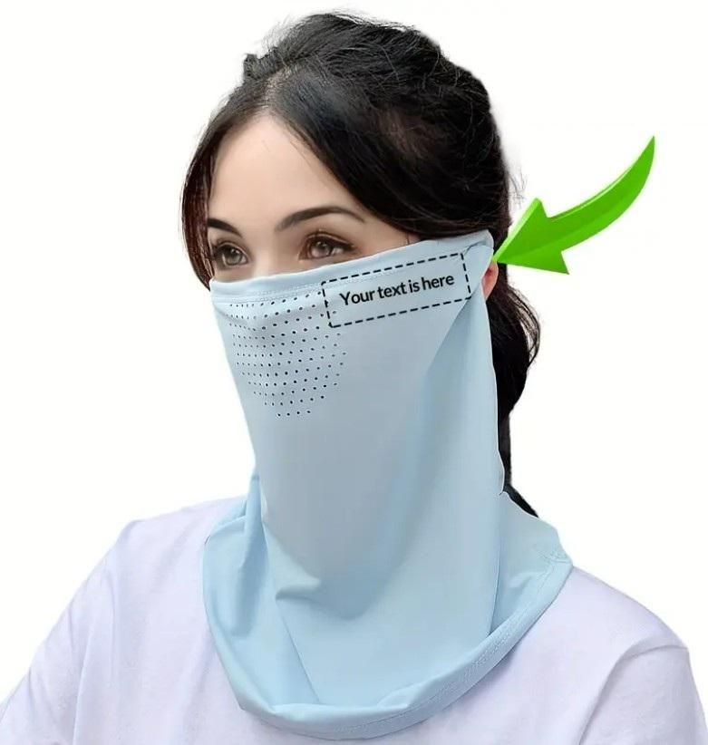 Neck Length Anti-Dust Filter Mouth Mask | Breathable Summer Face Protection