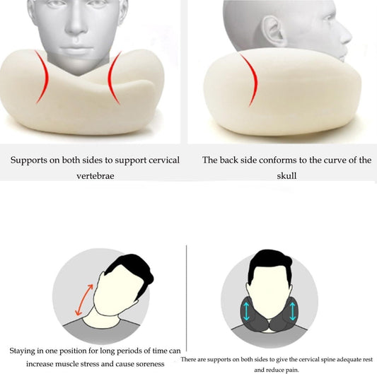 Wander Plus Travel Neck Pillow | Memory Foam Comfort for Travel
