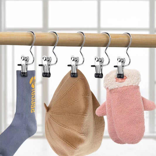 Laundry Hook Boot Hanging Hold Clips