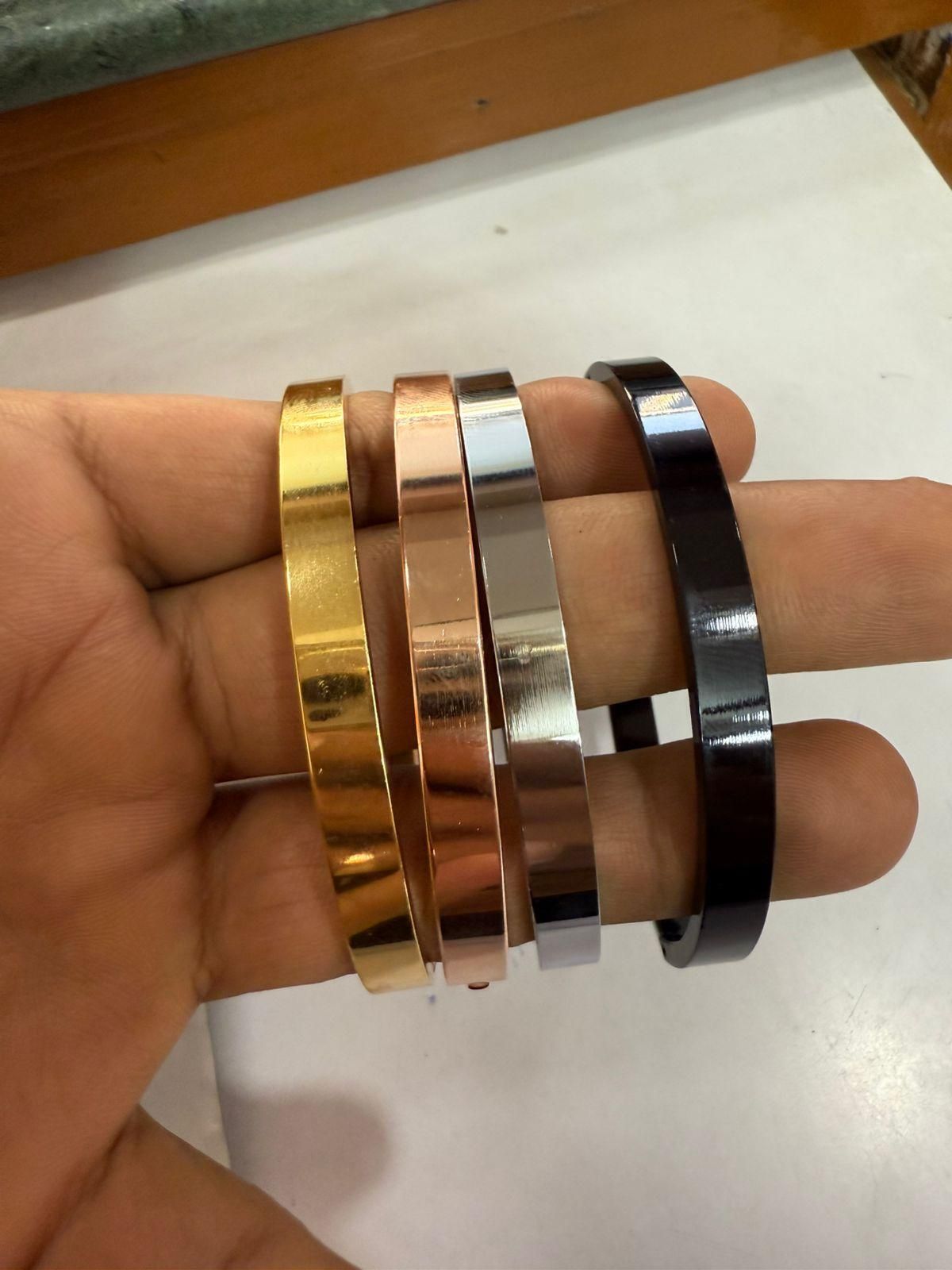 Stainless Steel Kada Bracelet for Men – Bold, Durable & Timeless