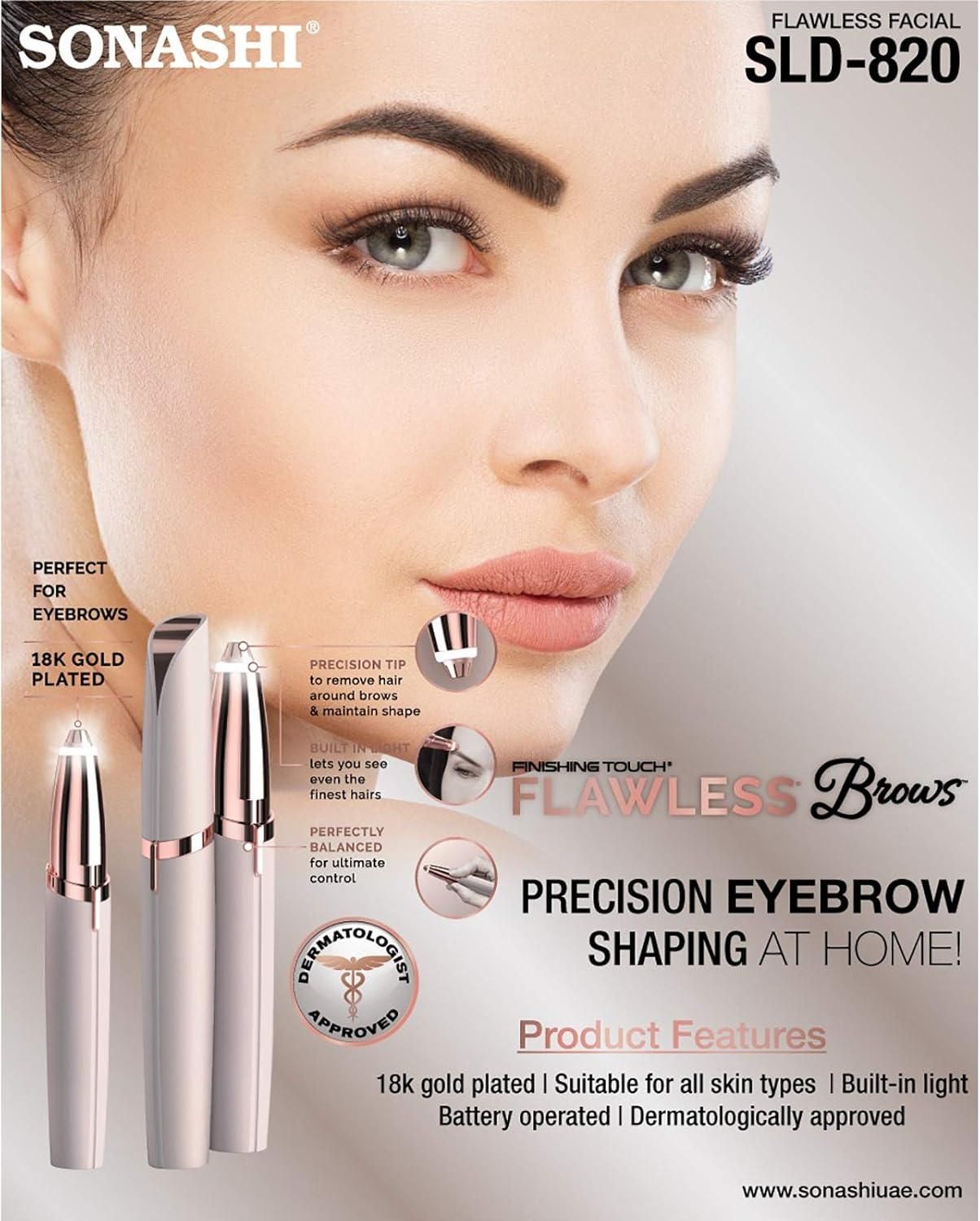 Flawless Eyebrow Trimmer for Women | Precise Hair Removal Tool