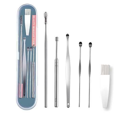 6-Piece Stainless Steel Ear Wax Removal Kit – Professional Ear Care Tools