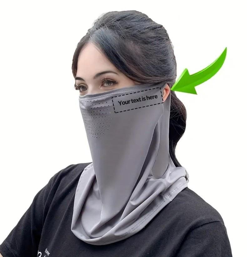 Neck Length Anti-Dust Filter Mouth Mask | Breathable Summer Face Protection