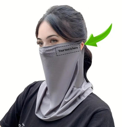 Neck Length Anti-Dust Filter Mouth Mask | Breathable Summer Face Protection