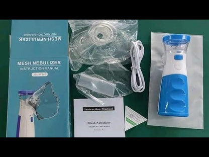 Portable Ultrasonic Mesh Nebulizer | Rechargeable Inhalation Therapy Device