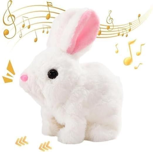 Interactive Hopping Bunny Toy | Electronic Pet with Sounds and Movements