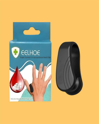Sugar Control LI4 Acupressure Point Clip – Natural Reflex Therapy for Balanced Blood Sugar