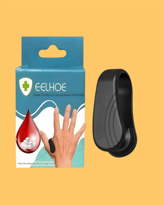 Sugar Control LI4 Acupressure Point Clip – Natural Reflex Therapy for Balanced Blood Sugar