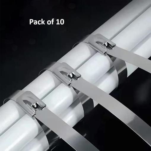 Stainless Steel Cable Lock Ties | Pack of 10