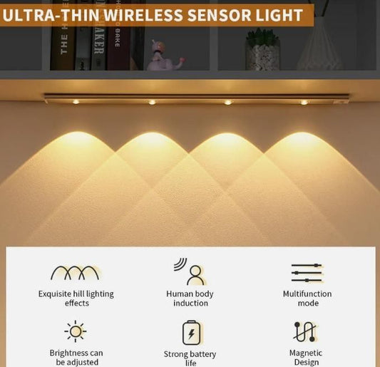 LED PIR Motion Sensor Cabinet Light