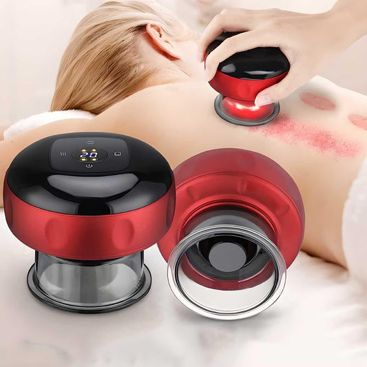 Electric Cupping Therapy Machine | 12-Level Temperature & Suction Massager