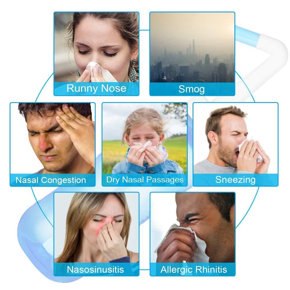 Neti Pot for Sinus Cleaning | BPA-Free Nose Wash for Adults & Kids
