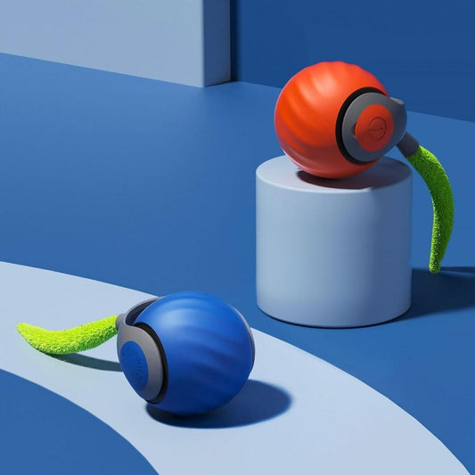 Rolling Ball Cat Toy – Interactive USB Rechargeable Automatic Teaser