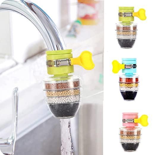 Activated Carbon Faucet Water Filter (Pack of 2) | Kitchen Tap Purifier
