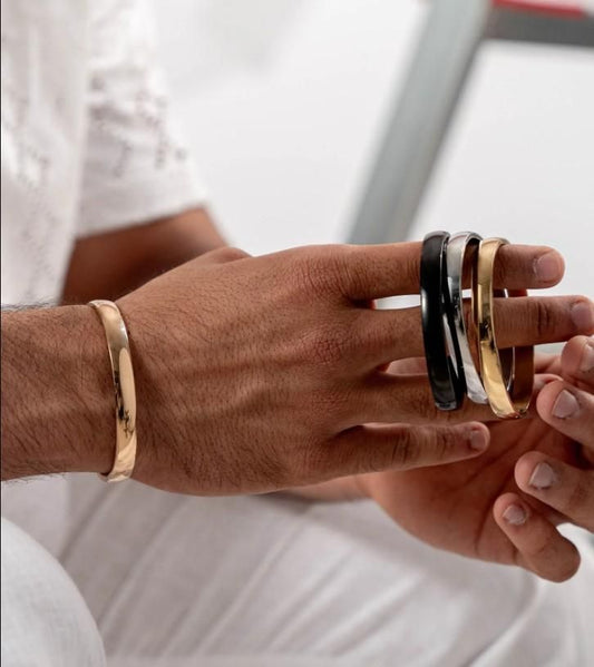 Stainless Steel Kada Bracelet for Men – Bold, Durable & Timeless