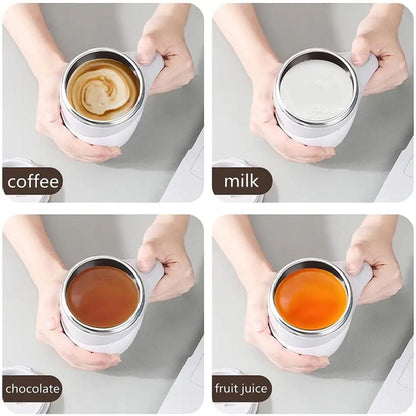 Self Stirring Magnetic Mug | Automatic Coffee & Tea Mixer