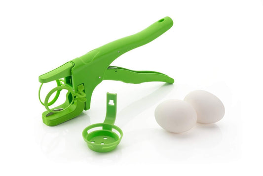 Handheld Egg Cracker & Separator | Easy Raw Egg Breaker Tool